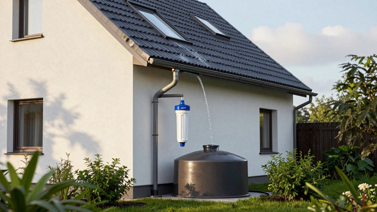 Regenwassernutzung vom Dach: Zisternen und Filter - So funktioniert’s richtig