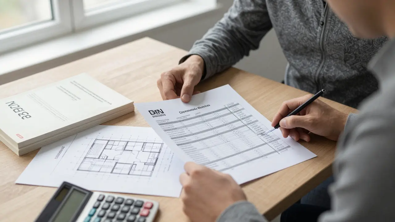 Baukostenschätzung für Bauantrag: So erreichen Sie Genauigkeit und sichern die Nachweise nach DIN 276