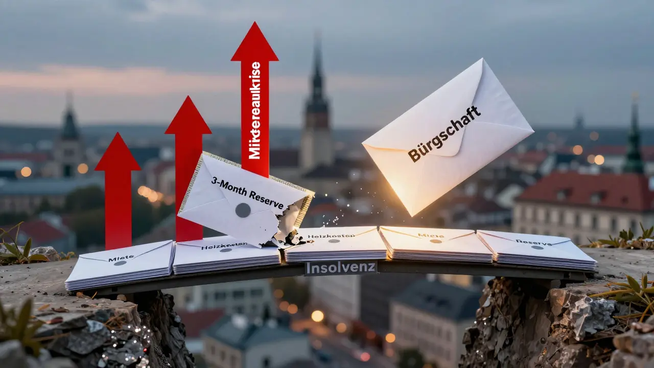 Eine Brücke aus Geldumschlägen verbindet Sicherheit mit Insolvenz – eine neue Bürgschaft stärkt den Pfad.