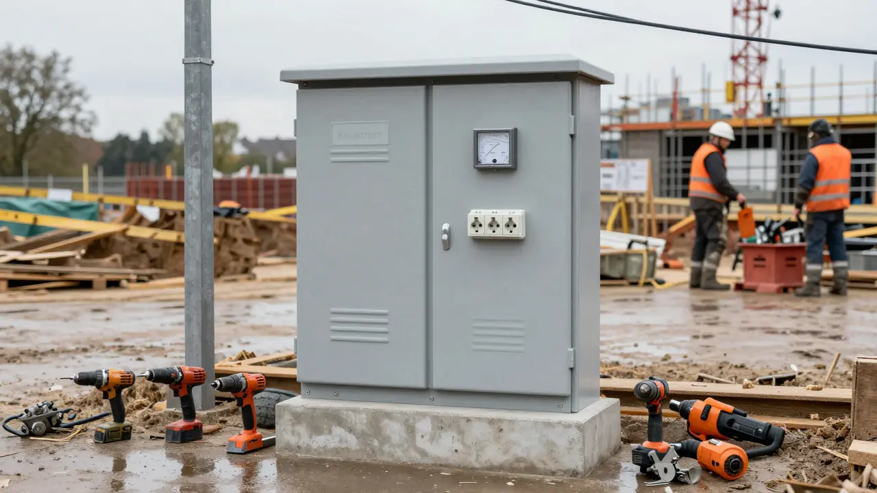 Baustrom im Umbau: Antrag, Verteiler und Sicherheit - So funktioniert’s