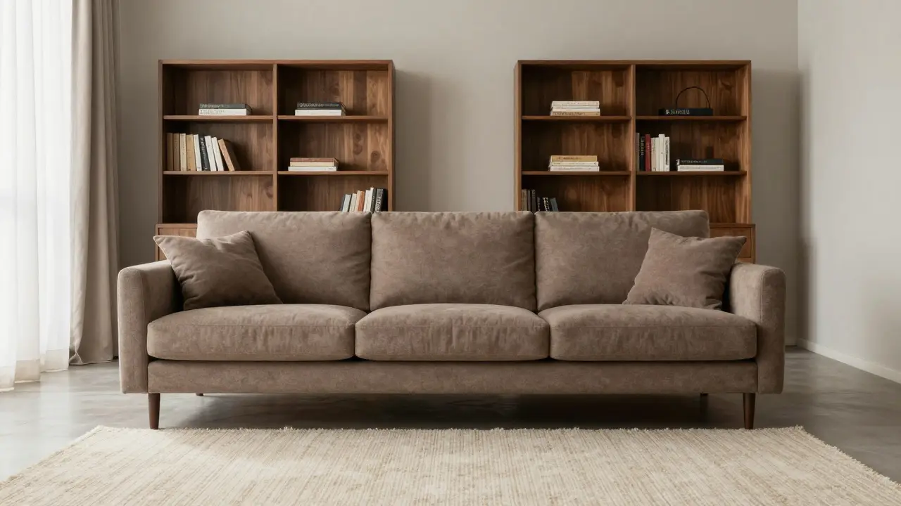 Wohnzimmer in Braun gestalten: So wird Ihr Raum mit Erdtönen gemütlich