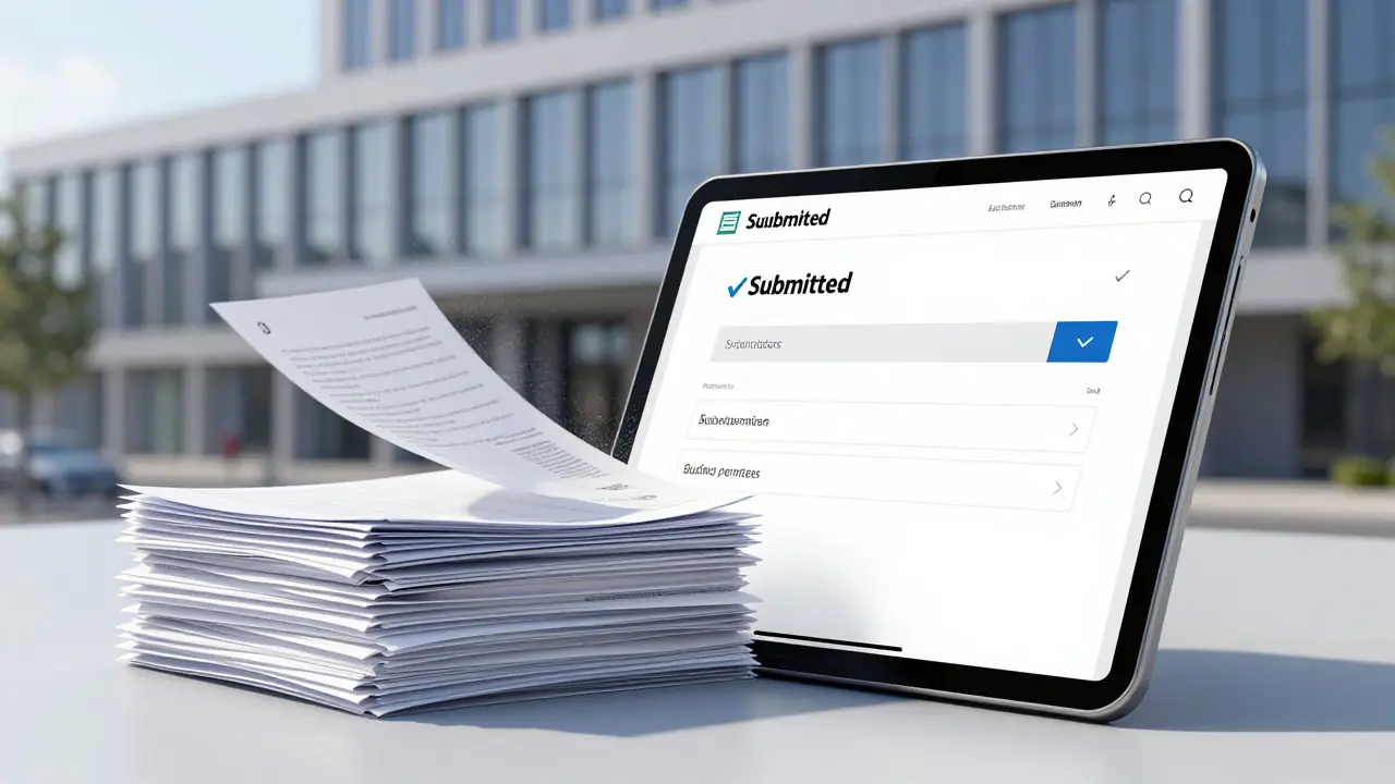 Digitales Antragsportal ersetzt Papierkram für Baugenehmigung