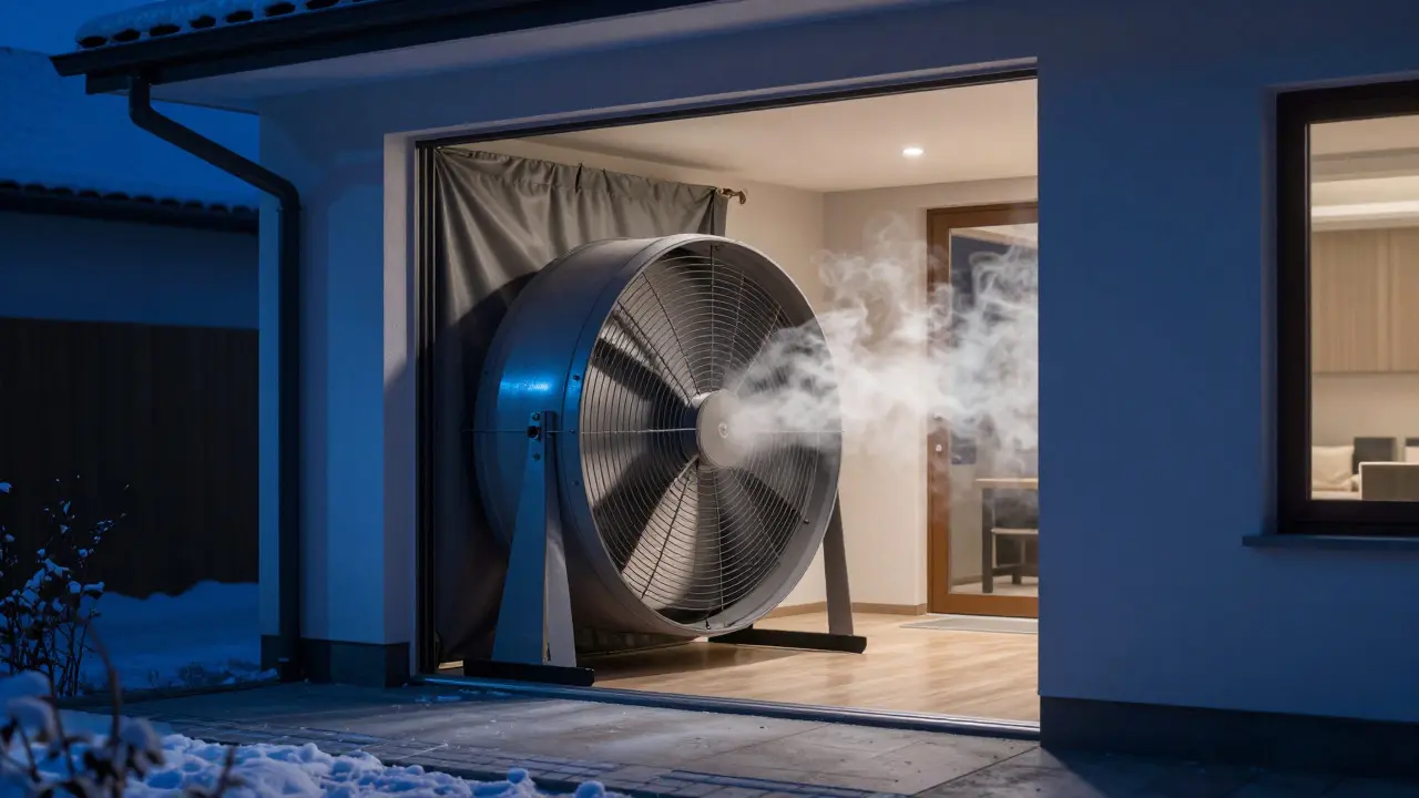 Blower-Door-Test: So prüfen Sie Fenster- und Türdichtungen richtig