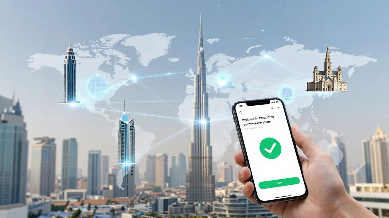 Digitale Vernetzung globaler Immobilienmärkte via Blockchain