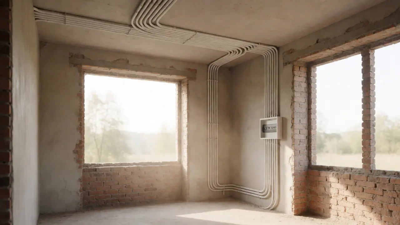 Smart-Home-Vorbereitung bei der Hausrenovierung: Leitungen und Leerrohre richtig planen